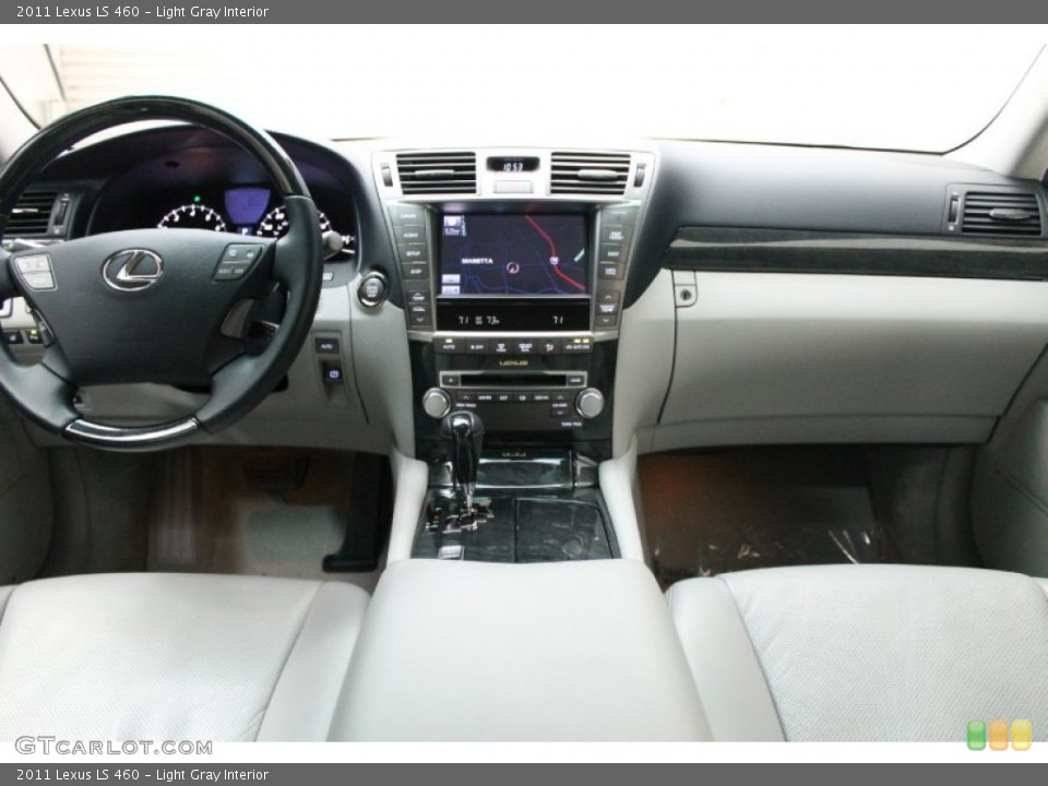 Light Gray Interior Dashboard for the 2011 Lexus LS 460 #79744460