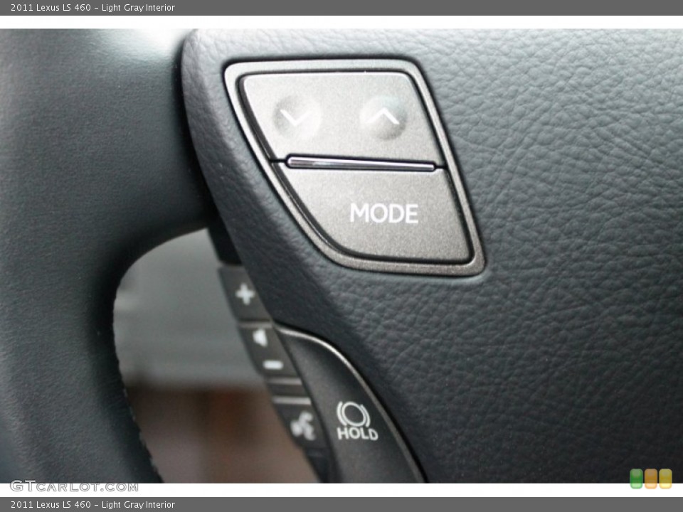 Light Gray Interior Controls for the 2011 Lexus LS 460 #79744596