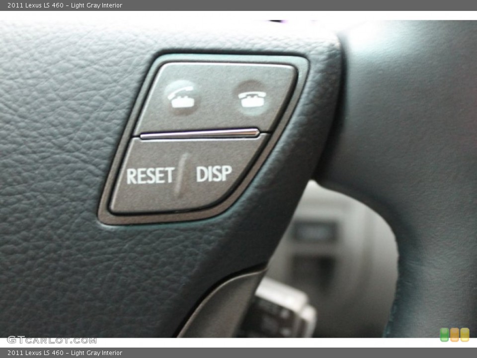 Light Gray Interior Controls for the 2011 Lexus LS 460 #79744622