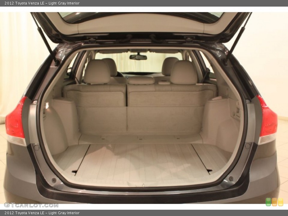 Light Gray Interior Trunk for the 2012 Toyota Venza LE #79744688