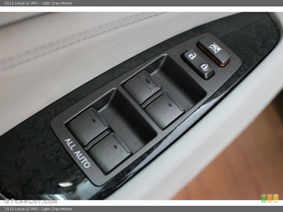 Light Gray Interior Controls for the 2011 Lexus LS 460 #79744786