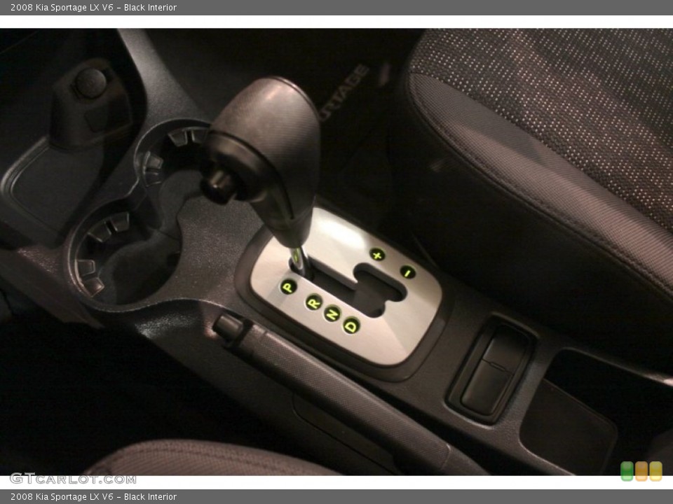 Black Interior Transmission for the 2008 Kia Sportage LX V6 #79744969