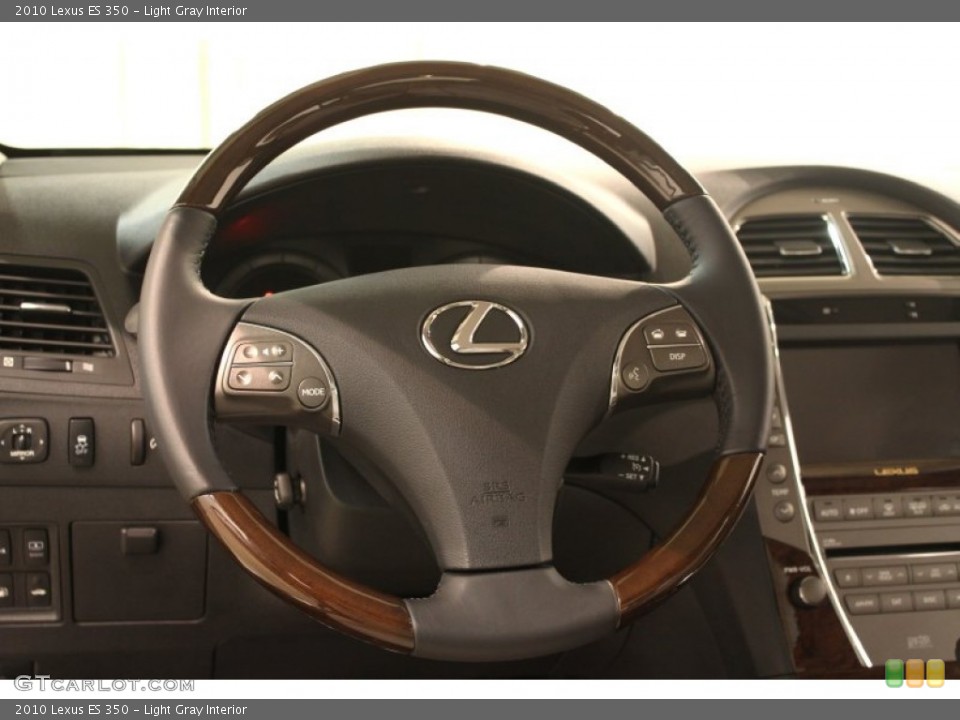 Light Gray Interior Steering Wheel for the 2010 Lexus ES 350 #79745429