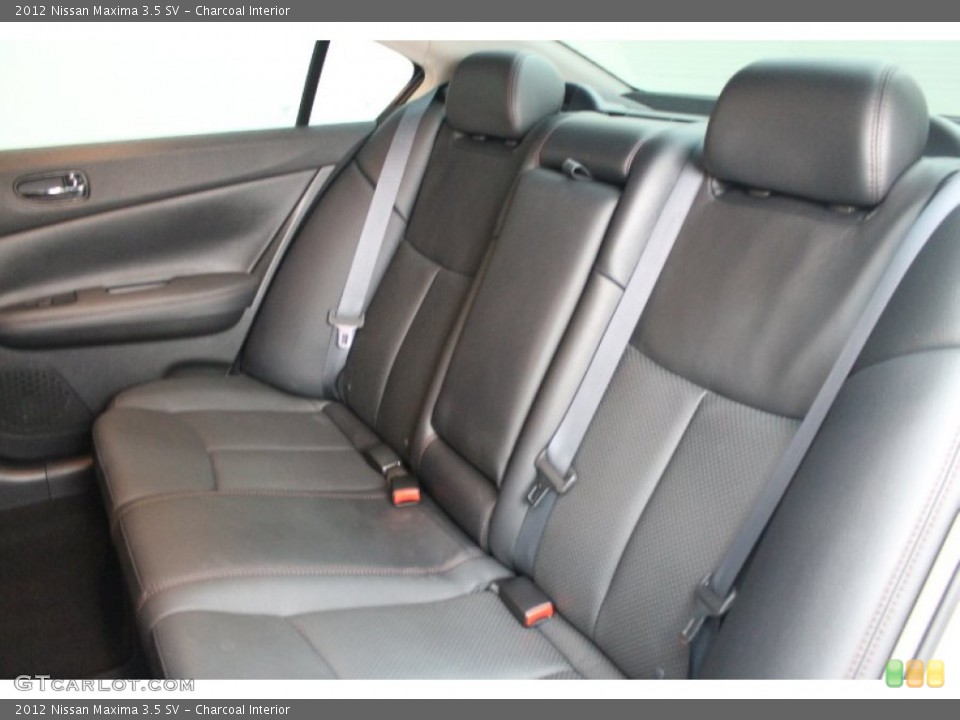 Charcoal Interior Rear Seat for the 2012 Nissan Maxima 3.5 SV #79745524