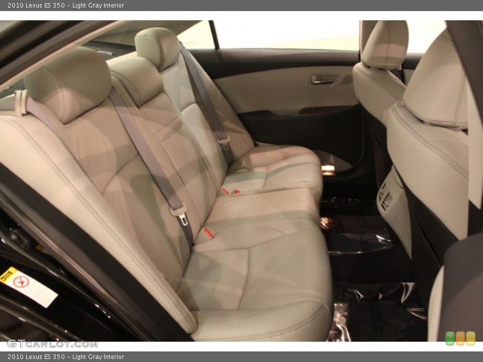 Light Gray Interior Rear Seat for the 2010 Lexus ES 350 #79746054