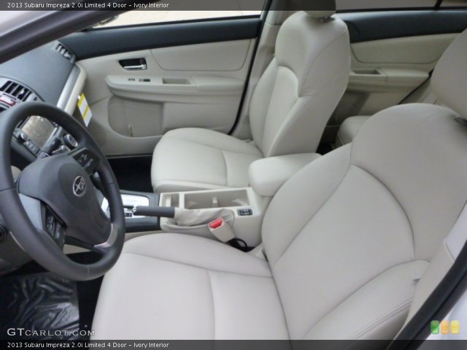 Ivory Interior Photo for the 2013 Subaru Impreza 2.0i Limited 4 Door #79746508