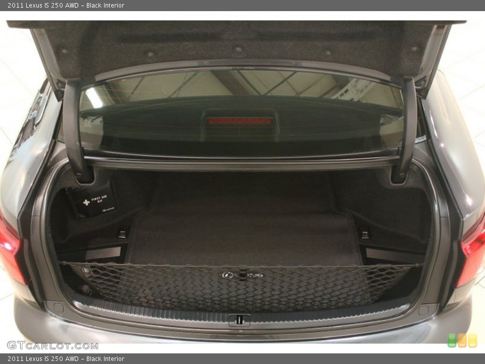 Black Interior Trunk for the 2011 Lexus IS 250 AWD #79746670