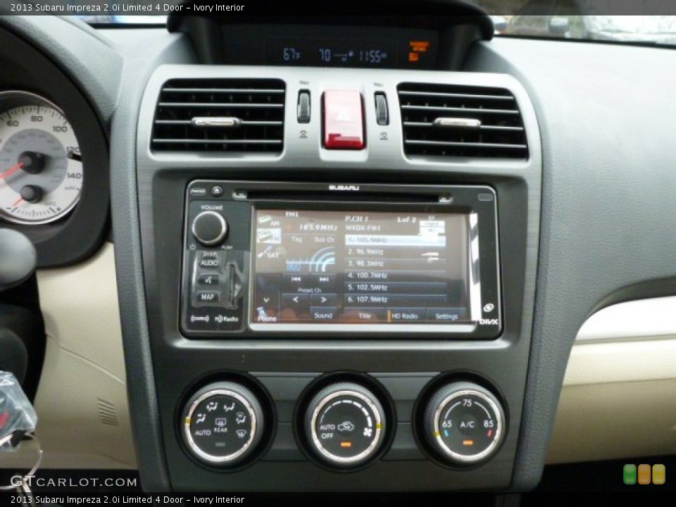 Ivory Interior Controls for the 2013 Subaru Impreza 2.0i Limited 4 Door #79746688