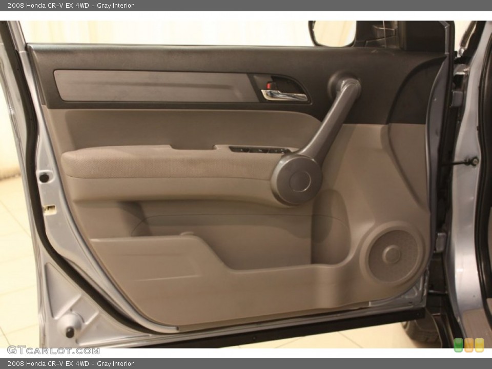 Gray Interior Door Panel for the 2008 Honda CR-V EX 4WD #79746847