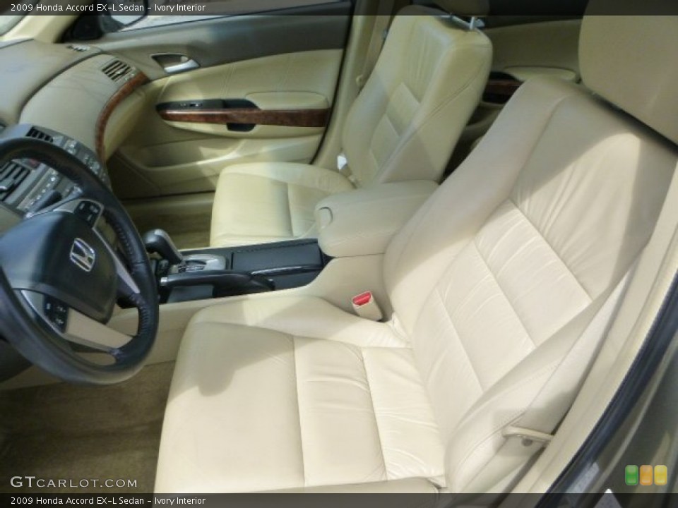 Ivory Interior Photo for the 2009 Honda Accord EX-L Sedan #79749872