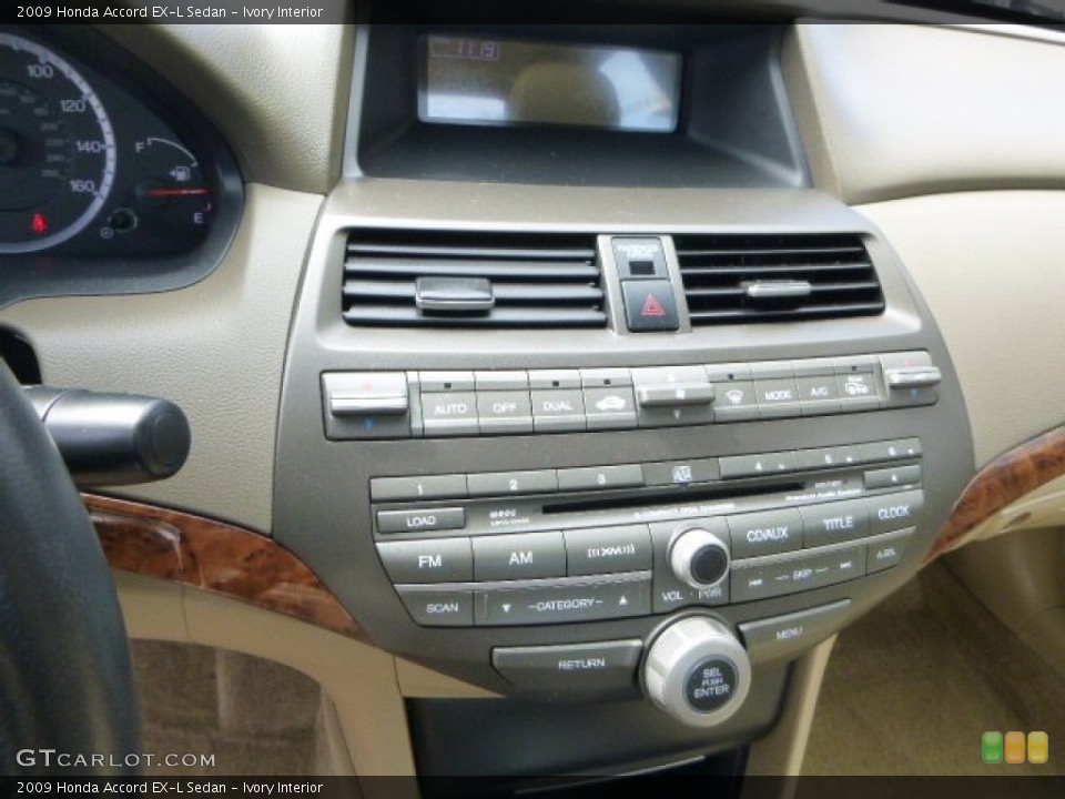 Ivory Interior Controls for the 2009 Honda Accord EX-L Sedan #79750030