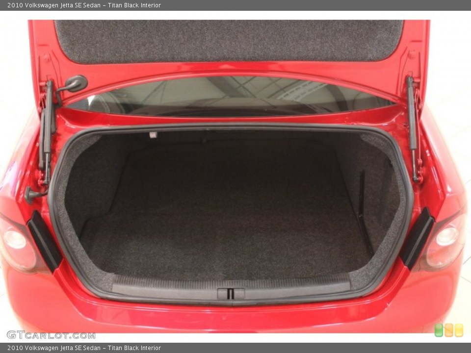 Titan Black Interior Trunk for the 2010 Volkswagen Jetta SE Sedan #79750096