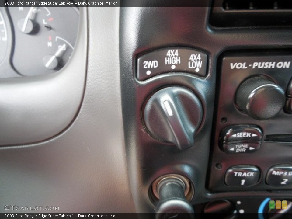 Dark Graphite Interior Controls for the 2003 Ford Ranger Edge SuperCab 4x4 #79750470