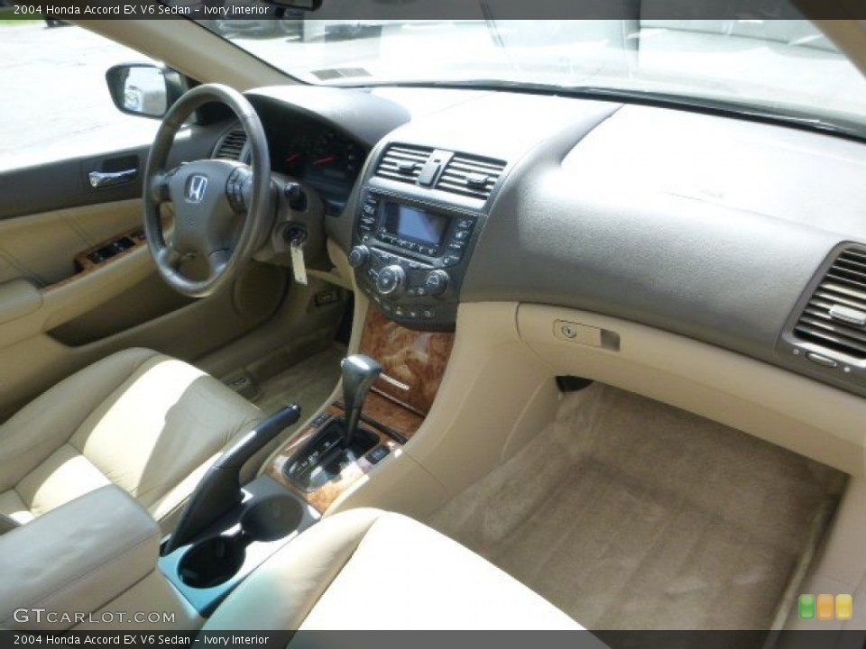 Ivory Interior Dashboard for the 2004 Honda Accord EX V6 Sedan #79750808