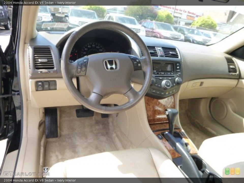 Ivory Interior Prime Interior for the 2004 Honda Accord EX V6 Sedan #79750937