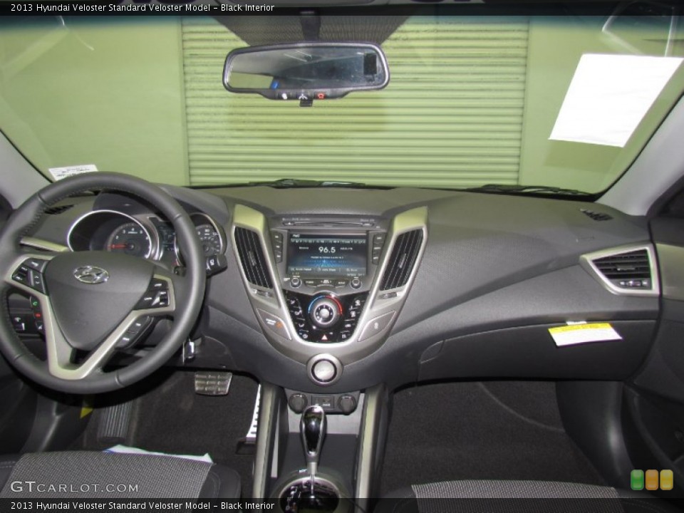 Black Interior Dashboard for the 2013 Hyundai Veloster  #79751976