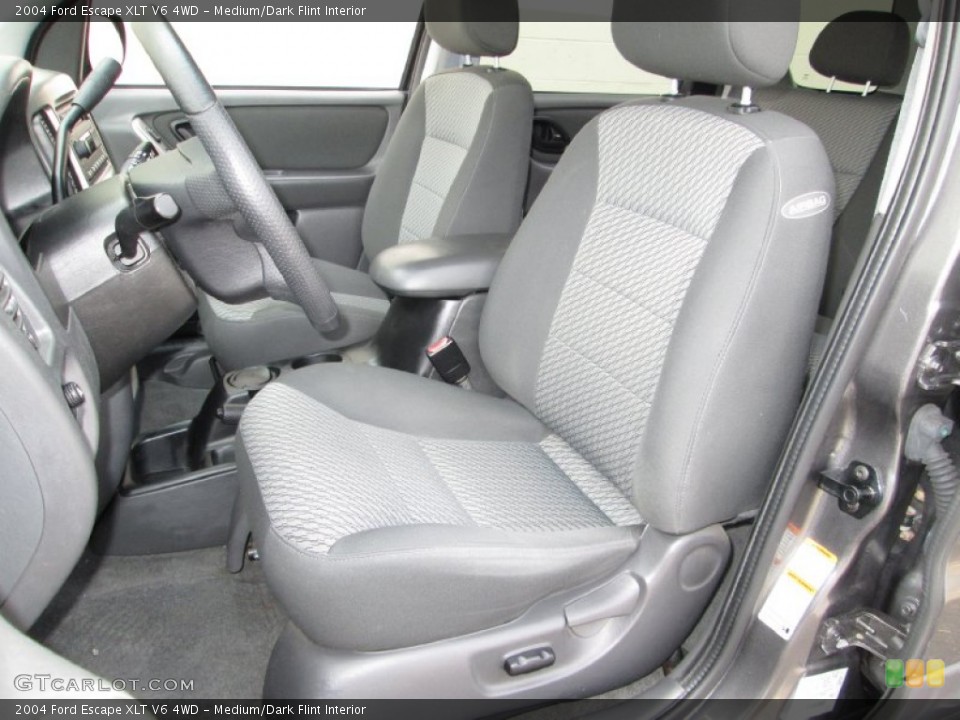 Medium/Dark Flint Interior Front Seat for the 2004 Ford Escape XLT V6 4WD #79752126