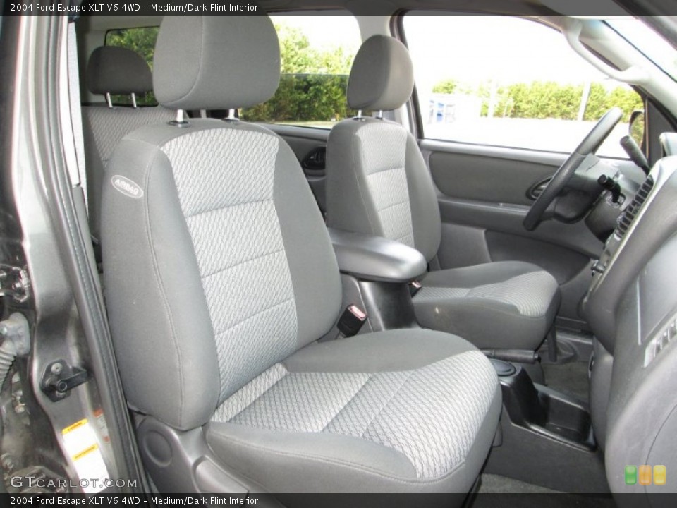 Medium/Dark Flint Interior Front Seat for the 2004 Ford Escape XLT V6 4WD #79752152