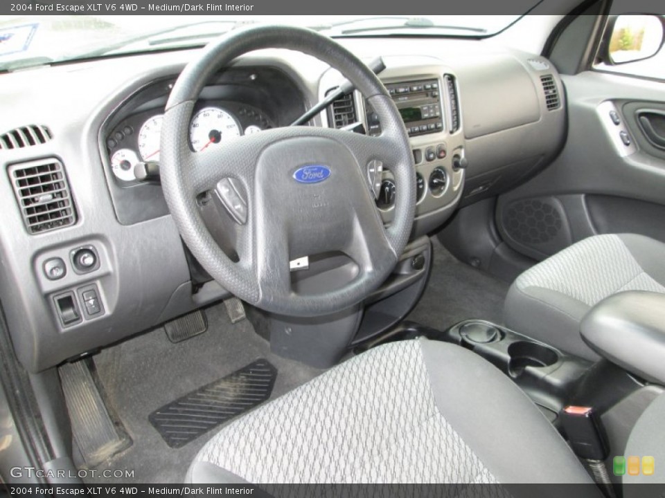 Medium/Dark Flint Interior Prime Interior for the 2004 Ford Escape XLT V6 4WD #79752178