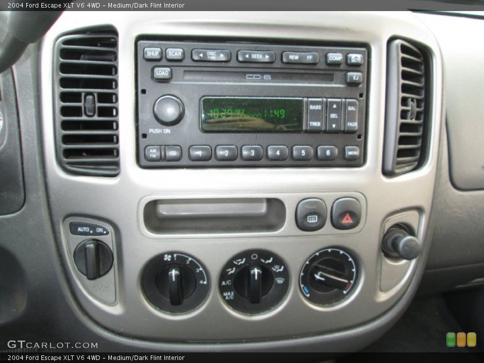 Medium/Dark Flint Interior Controls for the 2004 Ford Escape XLT V6 4WD #79752287