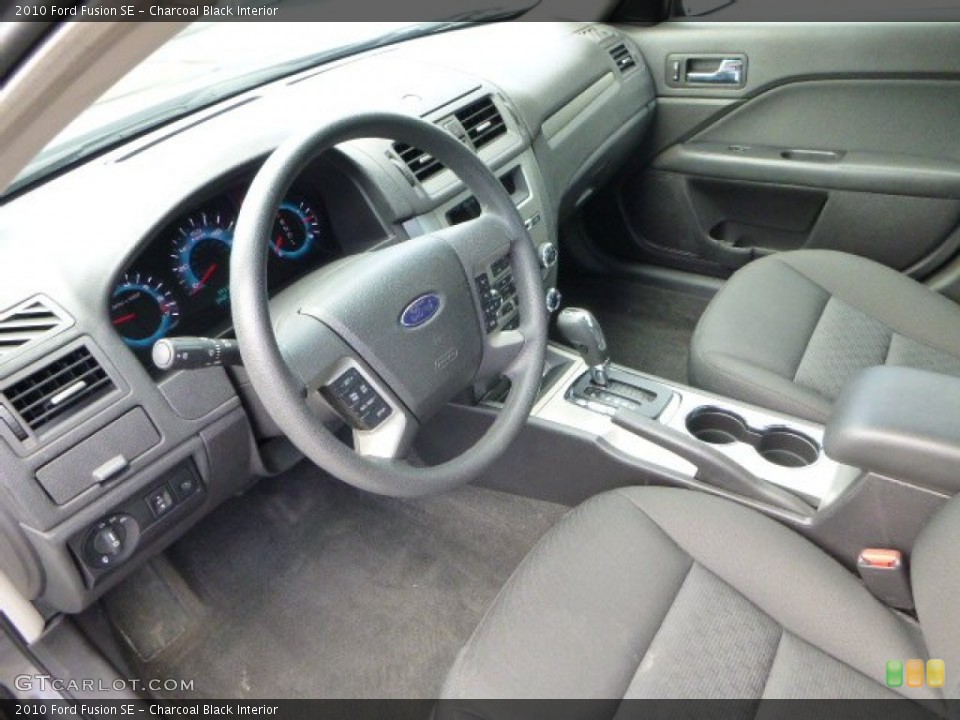 Charcoal Black 2010 Ford Fusion Interiors