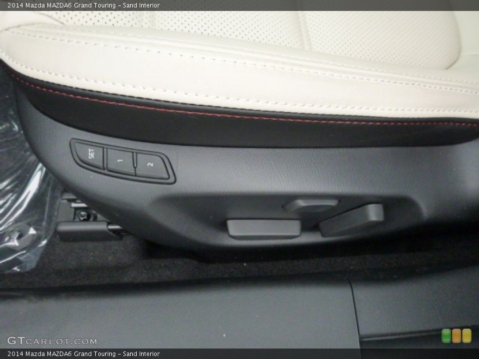 Sand Interior Front Seat for the 2014 Mazda MAZDA6 Grand Touring #79753144