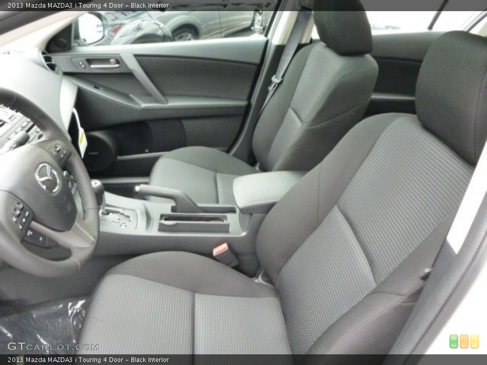Black Interior Photo for the 2013 Mazda MAZDA3 i Touring 4 Door #79753356