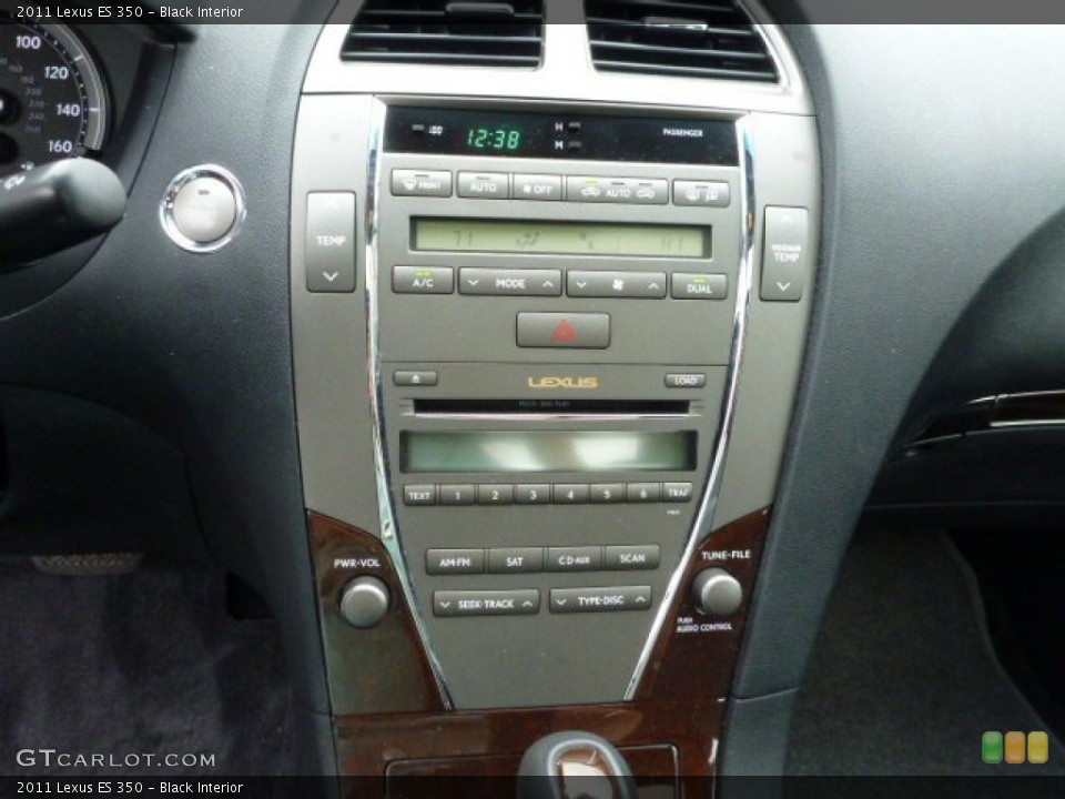 Black Interior Controls for the 2011 Lexus ES 350 #79756233