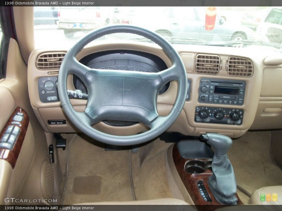 Light Beige Interior Dashboard for the 1998 Oldsmobile Bravada AWD #79757273