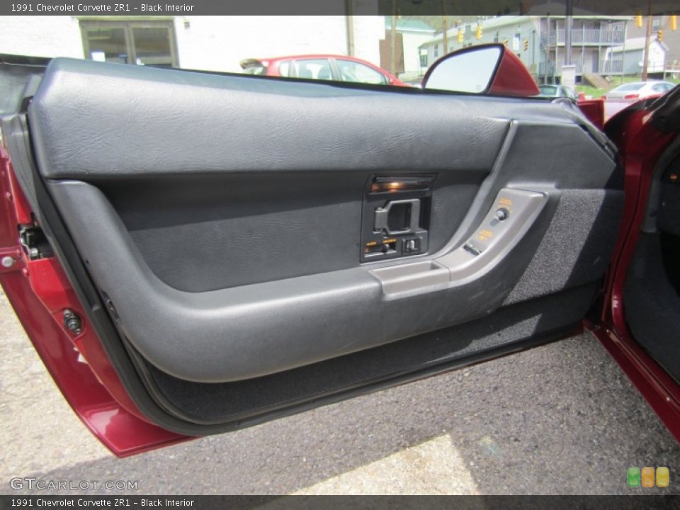 Black Interior Door Panel for the 1991 Chevrolet Corvette ZR1 #79759279