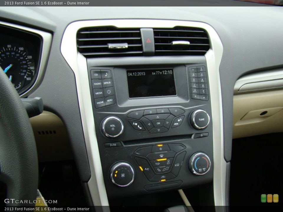 Dune Interior Controls for the 2013 Ford Fusion SE 1.6 EcoBoost #79760130