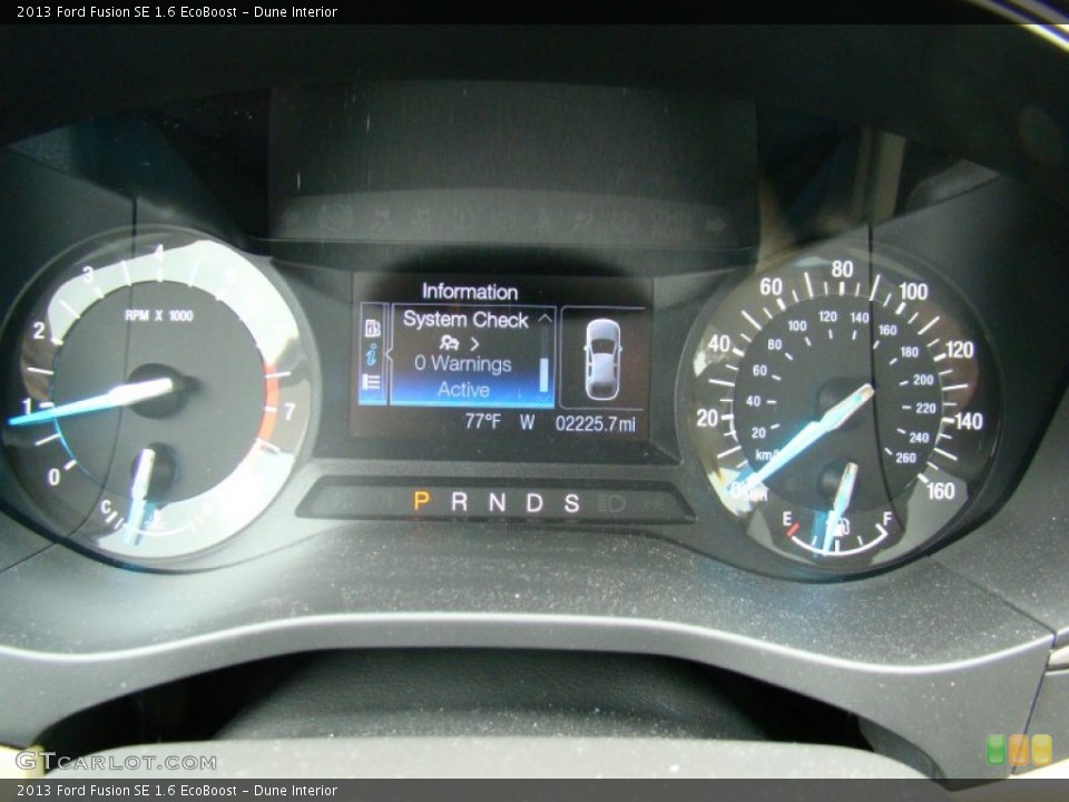 Dune Interior Gauges for the 2013 Ford Fusion SE 1.6 EcoBoost #79760253