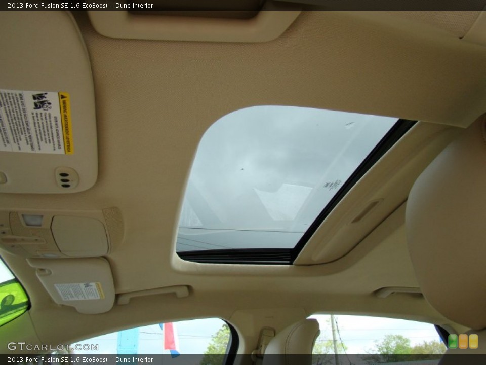 Dune Interior Sunroof for the 2013 Ford Fusion SE 1.6 EcoBoost #79760407