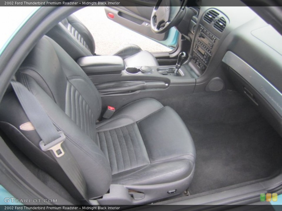 Midnight Black Interior Photo for the 2002 Ford Thunderbird Premium Roadster #79761867
