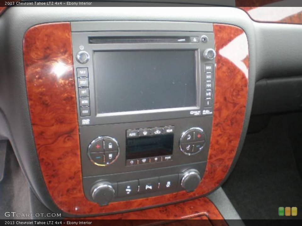 Ebony Interior Controls for the 2013 Chevrolet Tahoe LTZ 4x4 #79762173