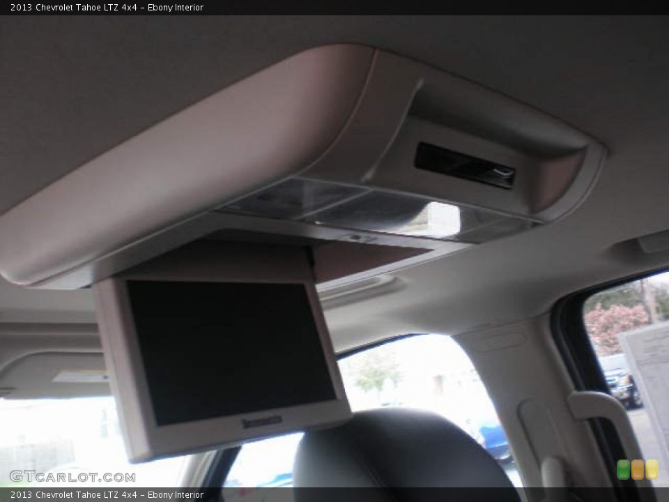 Ebony Interior Entertainment System for the 2013 Chevrolet Tahoe LTZ 4x4 #79762211