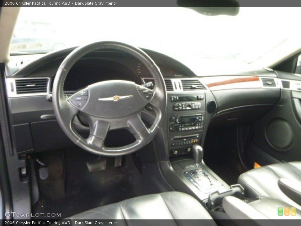 Dark Slate Gray Interior Dashboard for the 2006 Chrysler Pacifica Touring AWD #79762539