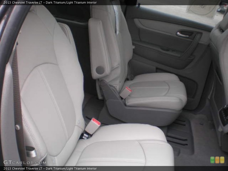 Dark Titanium/Light Titanium Interior Rear Seat for the 2013 Chevrolet Traverse LT #79762695