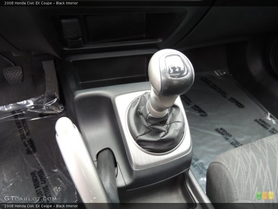 Black Interior Transmission for the 2008 Honda Civic EX Coupe #79764939
