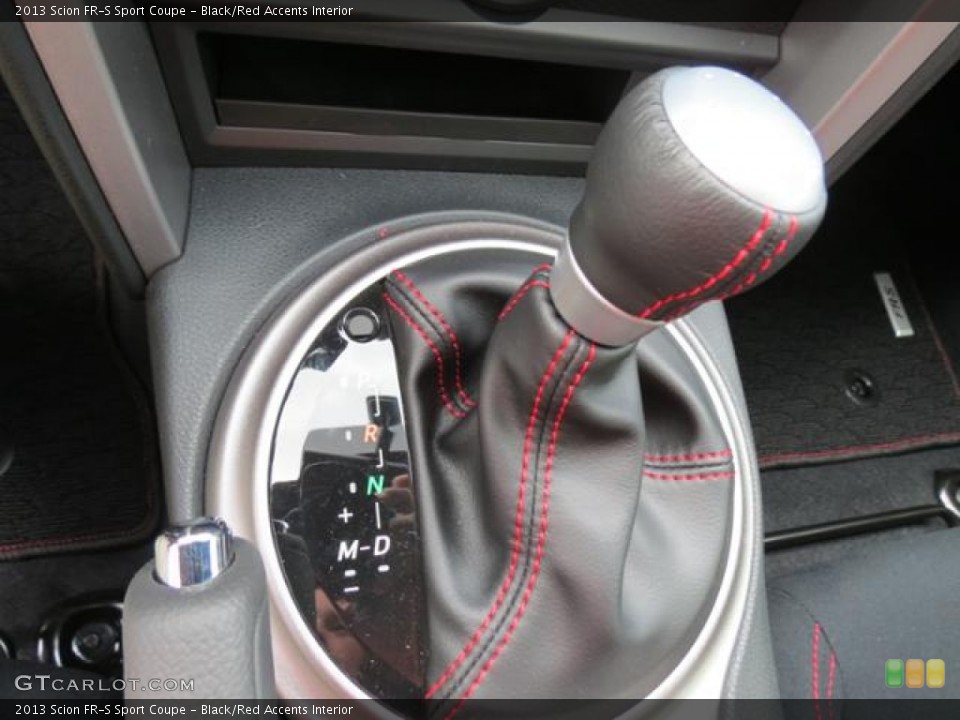Black/Red Accents Interior Transmission for the 2013 Scion FR-S Sport Coupe #79767490
