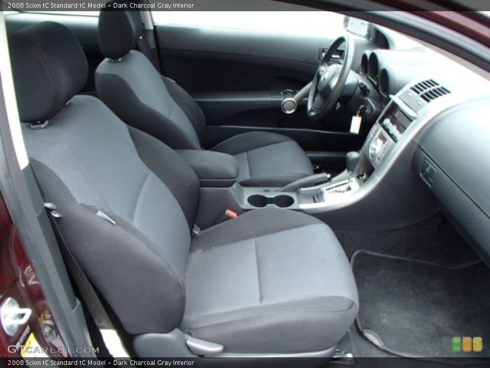 Dark Charcoal Gray Interior Photo for the 2008 Scion tC  #79774514