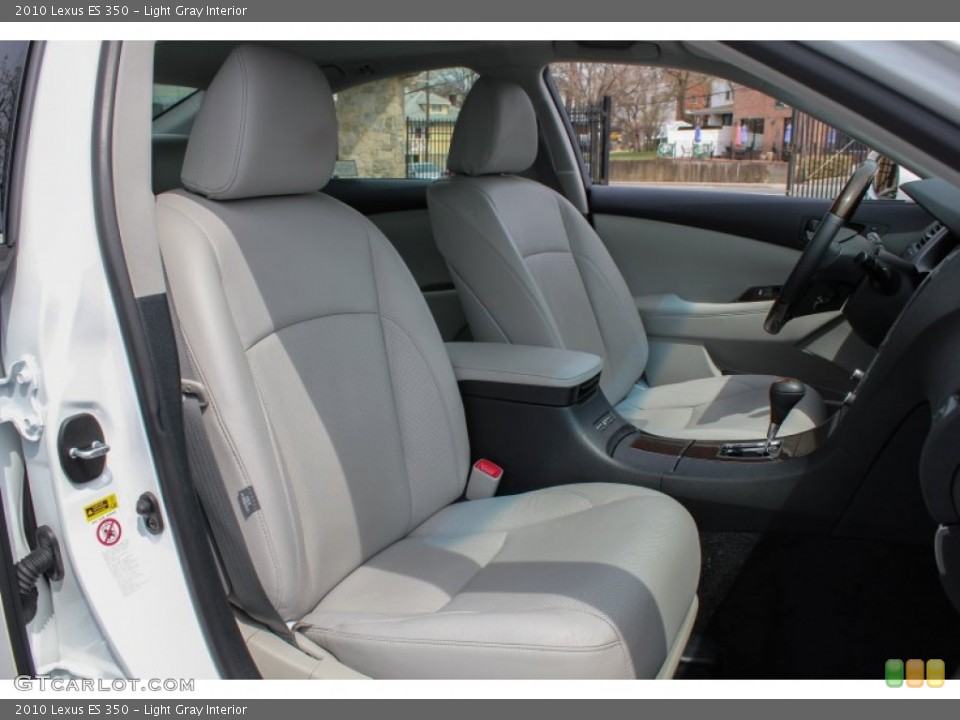 Light Gray Interior Front Seat for the 2010 Lexus ES 350 #79775026
