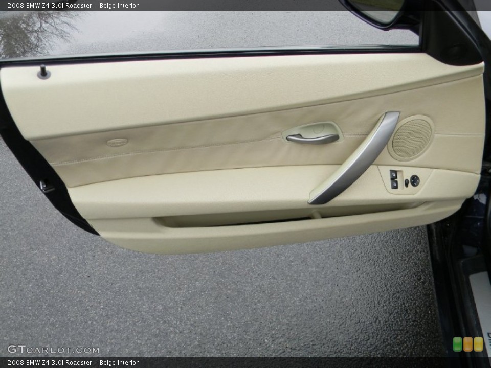 Beige Interior Door Panel for the 2008 BMW Z4 3.0i Roadster #79775339