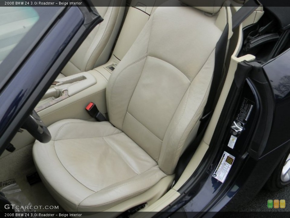Beige 2008 BMW Z4 Interiors