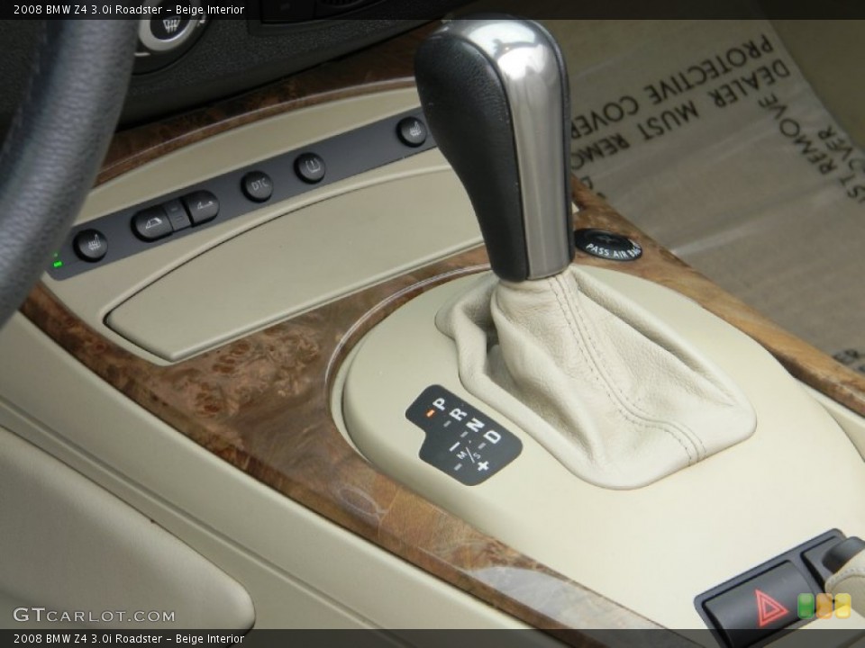 Beige Interior Transmission for the 2008 BMW Z4 3.0i Roadster #79775438