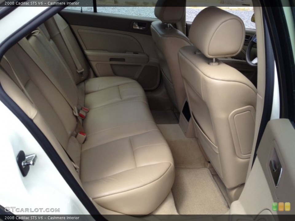 Cashmere Interior Rear Seat for the 2008 Cadillac STS V6 #79775497