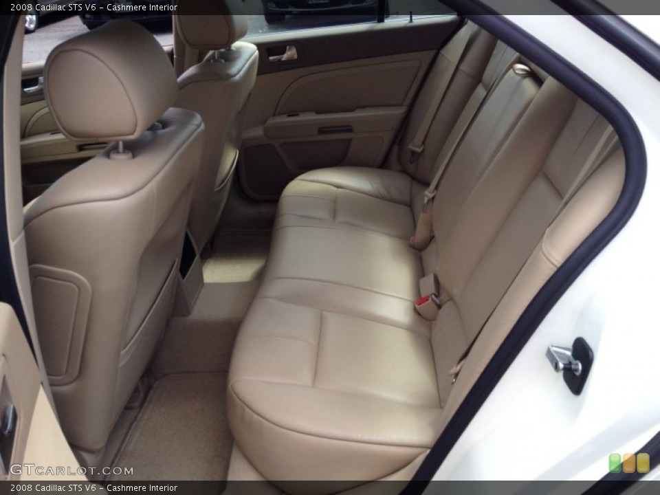 Cashmere Interior Rear Seat for the 2008 Cadillac STS V6 #79775623