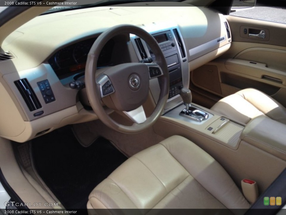 Cashmere Interior Prime Interior for the 2008 Cadillac STS V6 #79775686