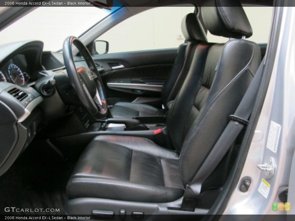 Black Interior Photo for the 2008 Honda Accord EX-L Sedan #79775911