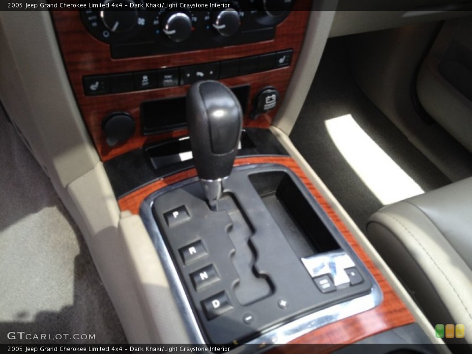 Dark Khaki/Light Graystone Interior Transmission for the 2005 Jeep Grand Cherokee Limited 4x4 #79777175
